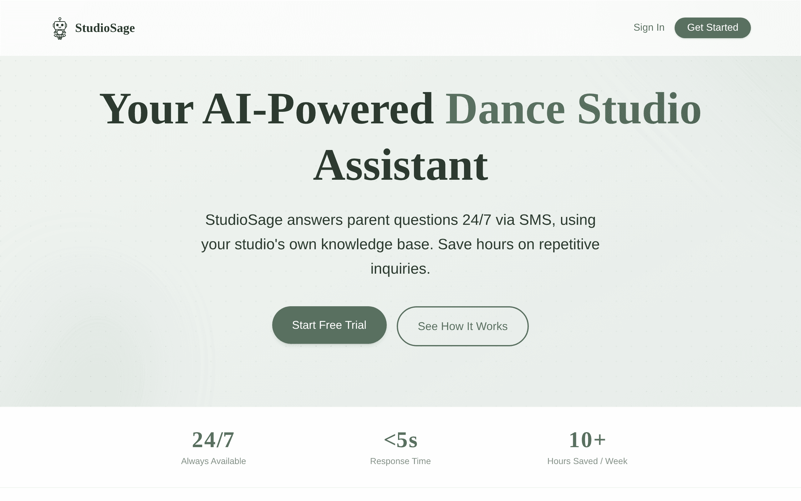 StudioSage screenshot