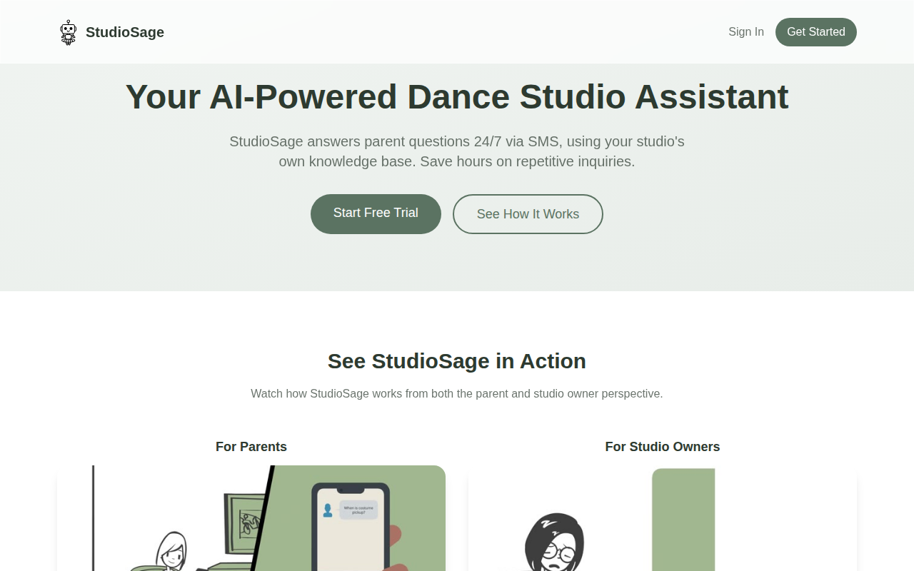StudioSage screenshot
